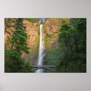 USA, Oregon, Columbia River Gorge, Multnomah Poster