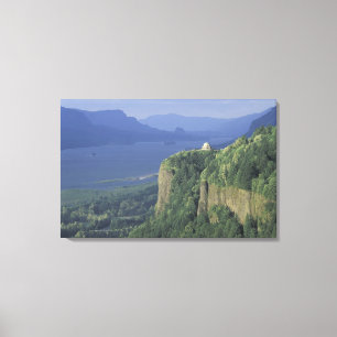 USA, Oregon, Columbia River Gorge NSA. Ansicht von Leinwanddruck
