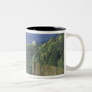 USA, Oregon, Columbia River Gorge NSA. Ansicht Zweifarbige Tasse