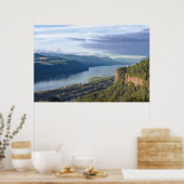 USA, Oregon, Columbia River Gorge, Vista House Poster (Küche)