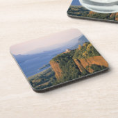 USA, Oregon, Columbia River. Sonnenuntergang in de Getränkeuntersetzer (Linke Seite)