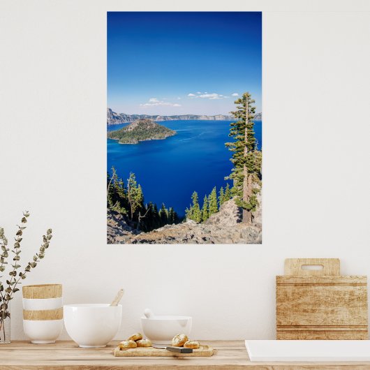 USA, Oregon, Crater Lake National Park 2 Poster (Küche)
