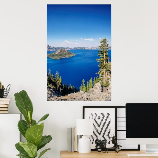 USA, Oregon, Crater Lake National Park 2 Poster (Heimbüro)