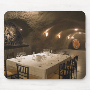 USA, Oregon, Dundee. Esszimmer in Bogenschießen Mousepad