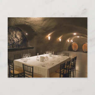 USA, Oregon, Dundee. Speisesaal in Bogenschießen Postkarte