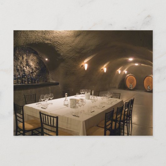 USA, Oregon, Dundee. Speisesaal in Bogenschießen Postkarte (Vorderseite)