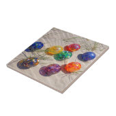 USA, Oregon. Farbenfrohe Glasflöße auf Sanddüne Fliese (Seite)