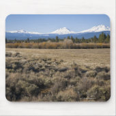 USA, Oregon, Feld mit Schnee bedeckten Kaskade Mousepad (Vorne)