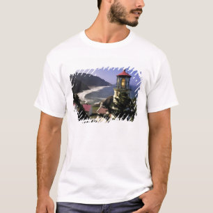USA, Oregon, Florence. Leuchtturm Heceta Head T-Shirt