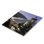 USA, Oregon, Florenz. Heceta Head Lighthouse Fliese (Seite)