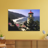 USA, Oregon, Florenz. Heceta Head Lighthouse Leinwanddruck (Insitu (Wohnzimmer))