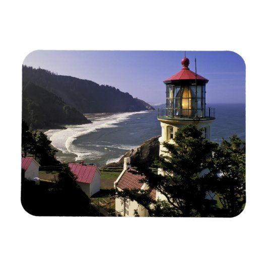 USA, Oregon, Florenz. Heceta Head Lighthouse Magnet (Horizontal)