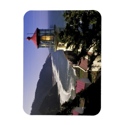 USA, Oregon, Florenz. Heceta Head Lighthouse Magnet (Vertikal)