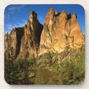 USA, Oregon, Granite Cliffs At Smith Rock Staat Getränkeuntersetzer