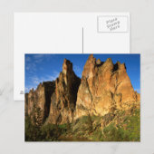 USA, Oregon, Granite Cliffs At Smith Rock Staat Postkarte (Vorne/Hinten)