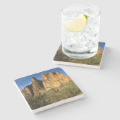 USA, Oregon, Granite Cliffs At Smith Rock Staat Steinuntersetzer (Seitenansicht)