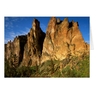 USA, Oregon, Granitklippen bei Smith Rock State