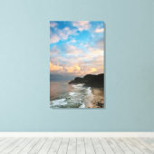 USA, Oregon Heceta Head Lighthouse am Morgen Leinwanddruck (Insitu (Holzboden))