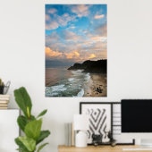 USA, Oregon Heceta Head Lighthouse am Morgen Poster (Heimbüro)