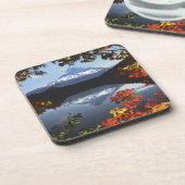 USA, Oregon, Hood National Forest. Getränkeuntersetzer (Linke Seite)