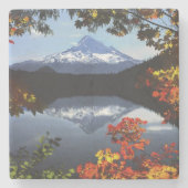 USA, Oregon, Hood National Forest. Steinuntersetzer (Vorderseite)