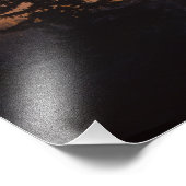 USA, Oregon, Hood National Forest. Walzen Fotodruck (Ecke)