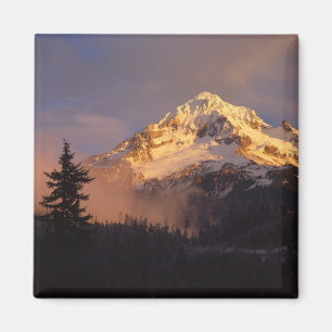 USA, Oregon, Hood National Forest. Walzen Magnet