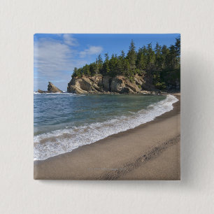 USA, Oregon, Küste Button