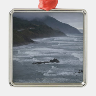 USA, Oregon, Küstenlinie Ornament Aus Metall
