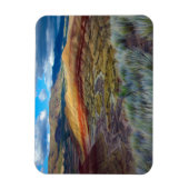 USA, Oregon Landschaft der bemalten Hügel Magnet (Vertikal)