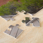 USA, Oregon, Mitchell, Bahn unter gemalt Puzzle (Seite)