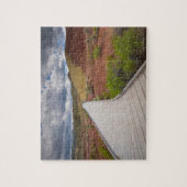 USA, Oregon, Mitchell, Bahn unter gemalt Puzzle (Vertikal)