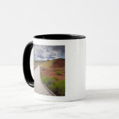 USA, Oregon, Mitchell, Bahn unter gemalt Tasse (Vorderseite Links)