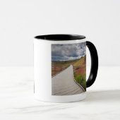 USA, Oregon, Mitchell, Bahn unter gemalt Tasse (VorderseiteRechts)
