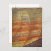 USA, Oregon, Mitchell, bemannte Hügel, Nah-up Postkarte (Vorne/Hinten)