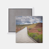 USA, Oregon, Mitchell, Pathway unter Painted Magnet (Vorderseite/Rückseite)