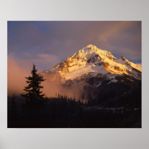 USA, Oregon, Mt. Hood National Forest. Rollend Poster