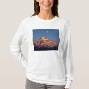 USA, Oregon, Mt Hood. Sonnenuntergang erzeugt Alpe T-Shirt