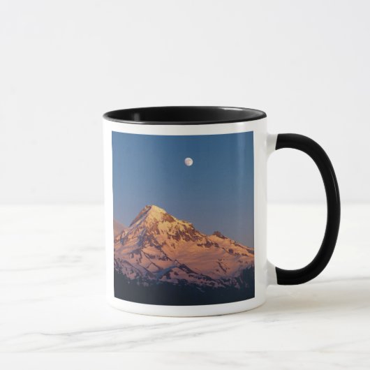 USA, Oregon, Mt Hood. Sonnenuntergang schafft alpi Tasse (Rechts)