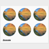 USA, Oregon, Owyhee River Canyon Runder Aufkleber (Blatt)