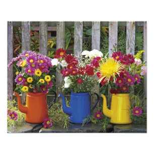 USA, Oregon, Portland. Antike Emailware Fotodruck