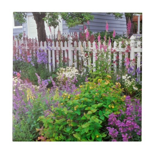 USA, Oregon, Portland. Explosion der Springtime Fliese (Vorderseite)