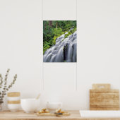 USA, Oregon, Proxy Falls. Proxy Falls stürzen Poster (Küche)
