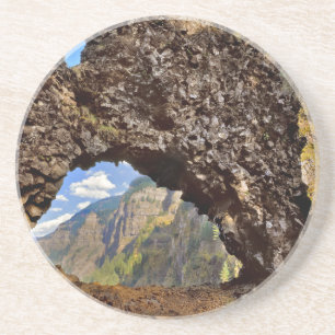 USA, Oregon. Rock Of Ages Arch im Columbia River Untersetzer