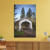 USA, Oregon, Scio, Hannah Bridge 2 Leinwanddruck (Insitu (Wohnzimmer))