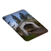 USA, Oregon, Scio, Hannah Bridge 2 Magnet (Rechte Seite)
