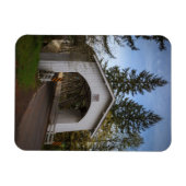 USA, Oregon, Scio, Hannah Bridge 2 Magnet (Horizontal)