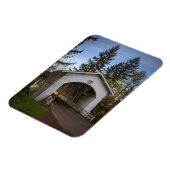 USA, Oregon, Scio, Hannah Bridge 2 Magnet (Linke Seite)