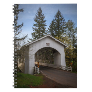 USA, Oregon, Scio, Hannah Bridge 2 Notizblock