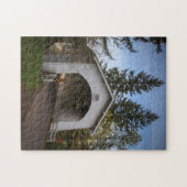 USA, Oregon, Scio, Hannah Bridge 2 Puzzle (Horizontal)